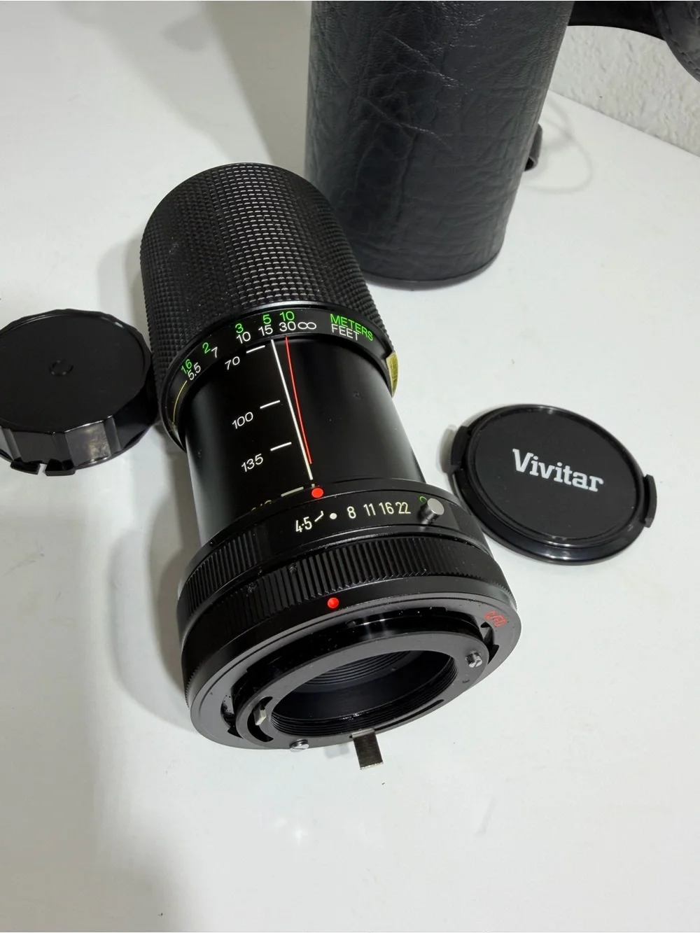 Vintage Vivitar 70-210mm 1:4.5 Macro Focusing Zoom Lens